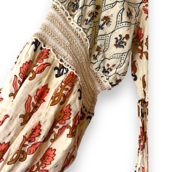 Elegant Floral Print Mini Dress - Picture 4 of 9